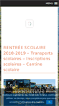 Mobile Screenshot of mairie-nanslespins.fr